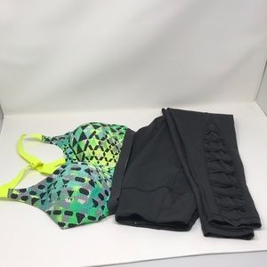 Victoria Secret Sports Leggings and Sports Bra